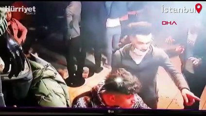 Esenyurt'ta döner bıçaklı kavga  sokak savaş alanına döndü
