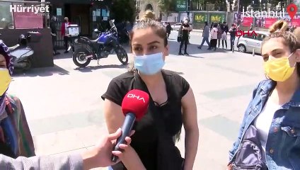 İstanbul'da tam kapanma öncesi AVM'lere akın ettiler