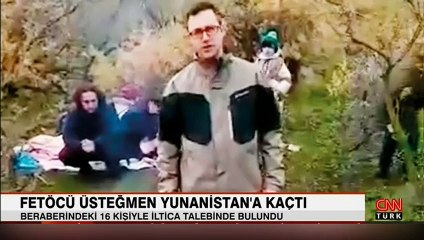 FETÖ’cü üsteğmen sandalla kaçtı