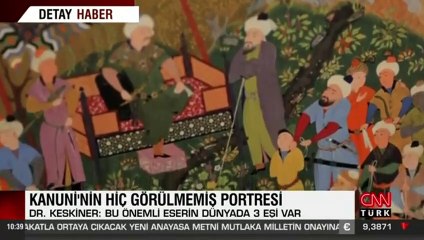 Kanuni'nin hiç görülmemiş portresi
