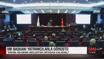 Merkez Bankası Başkanı Kavcıoğlu'ndan açıklamalar