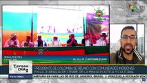 Presidente de Colombia se reunió con las comunidades indígenas en el cierre de la minga