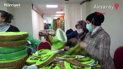 Altınlarını satıp kooperatif kuran kadınlar, siparişlere yetişemiyor