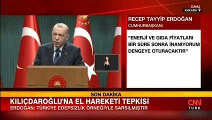 Erdoğan'dan kabine sonrası kritik mesaj: Türkiye'nin büyük kalkınma hamlesinin önü kesilmeyecek