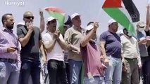 İsrail askerlerinin Batı Şeria’daki gösterilere müdahalesinde bir Filistinli hayatını kaybetti