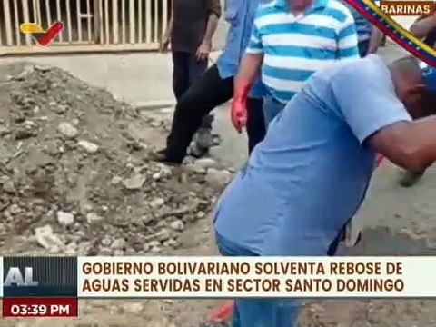 Barinas | Realizan trabajos de sustitución de tuberías en las pqa. Rómulo Betancourt