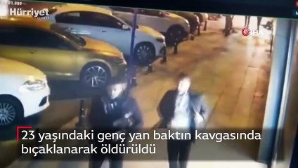 23 yaşındaki genç yan baktın kavgasında bıçaklanarak öldürüldü