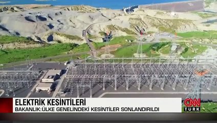Elektrik kesintilerine ilişkin bakanlıktan açıklama yapıldı