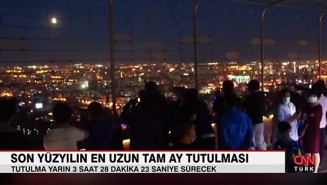 Gökyüzünde yarın gece son 6 asrın en uzun Ay tutulması yaşanacak