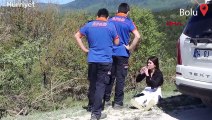 Bolu'da ormanlık alanda kaybolan genç kız, 6 saat sonra bulundu