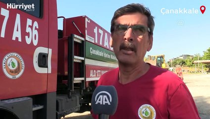 Çanakkale'ye duygulandıran kargo