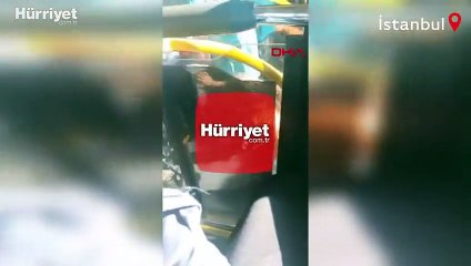 Sarıyer'de otobüse binmek isteyen çocuğunu döverek dışarı attı