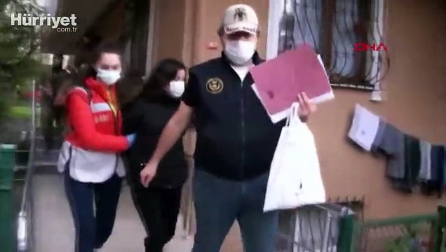 79 şüphelinin gözaltına alındığı DHKP/C operasyonu kamerada