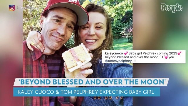 Kaley Cuoco Is Pregnant! Actress Expecting Baby Girl with Tom Pelphrey: 'Beyond Blessed'