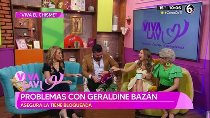 Aylin Mujica revela sus problemas con Geraldine Bazán
