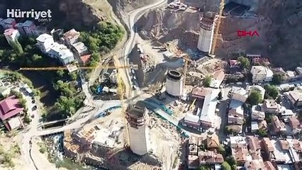 Türkiye'nin en yüksek ayaklı 2'nci viyadüğü açılıyor