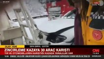 Düzce'de zincirleme trafik kazası!