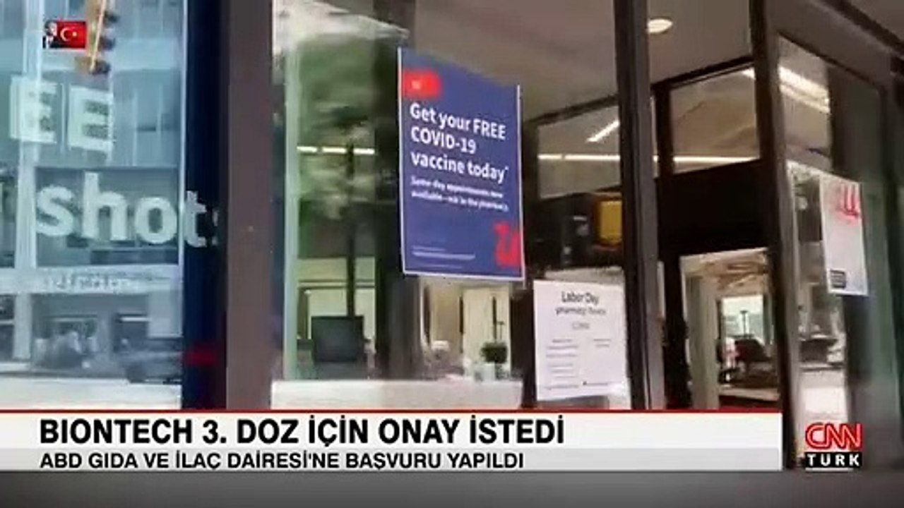 BioNTech 3. doz Kovid-19 aşısı için ABD'den onay istedi