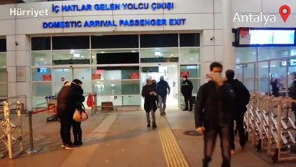 İstanbul’dan gelen uçak Antalya’ya 6 saatte inebildi