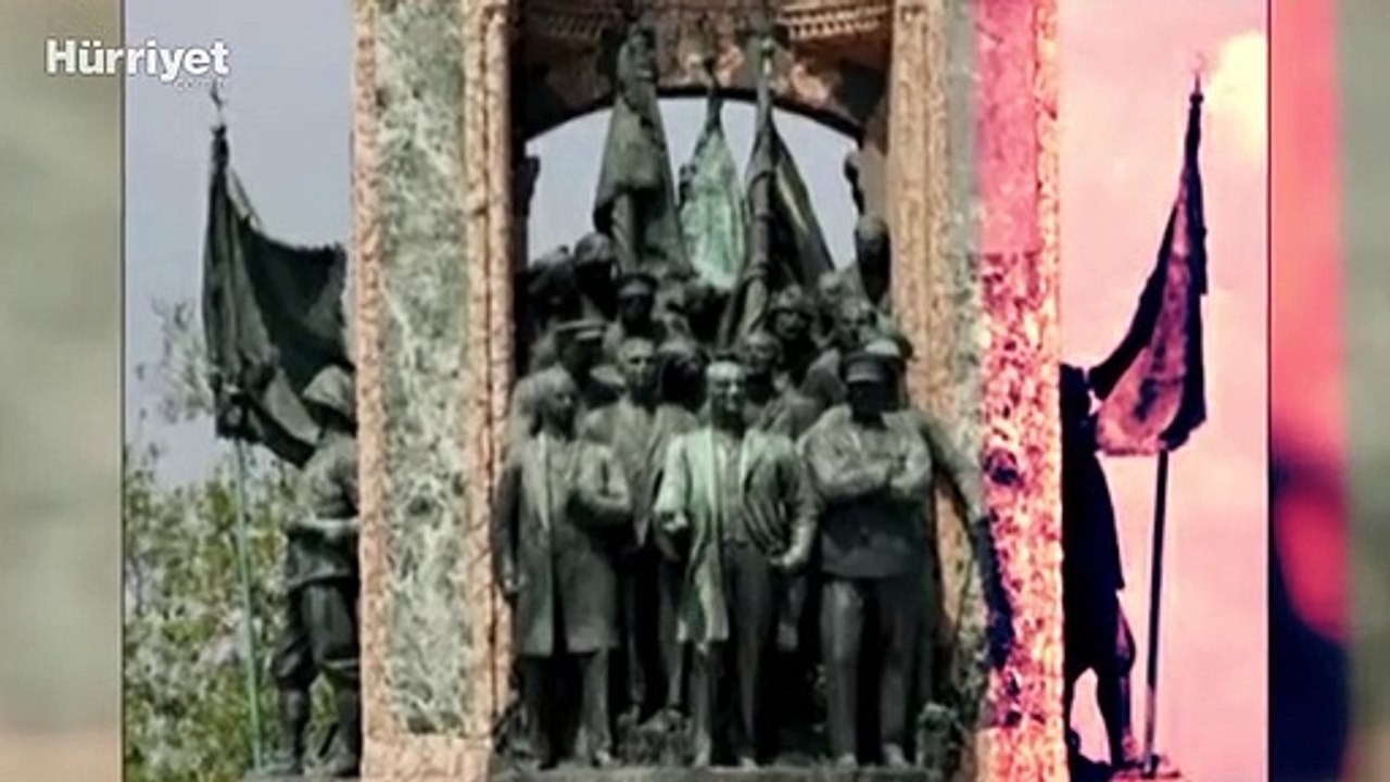 Taksim Cumhuriyet Anıtı'nda yıllardır fark edilmeyen ayrıntı