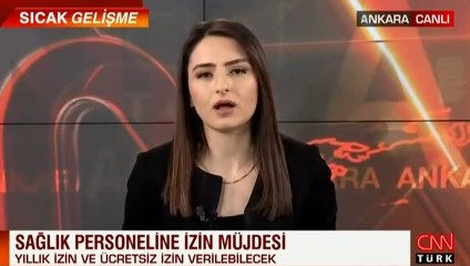 Sağlık çalışanlarına getirilen izin kısıtlaması kaldırıldı