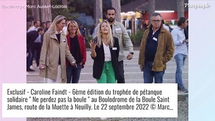 Corinne Touzet, Zinedine Soualem et sa compagne... Réunis pour une partie de pétanque solidaire !