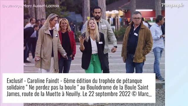 Corinne Touzet, Zinedine Soualem et sa compagne... Réunis pour une partie de pétanque solidaire !