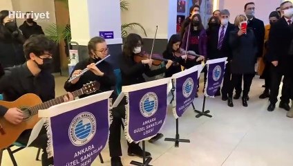 Aziz Sancar kampüsü gezdi