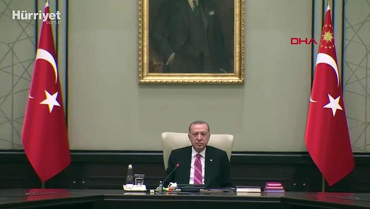 Cumhurbaşkanı Recep Tayyip Erdoğan başkanlığında Kabine Toplantısı