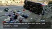 Yoldan çıkan kamyonet devrildi  Anne öldü, eşi ve 3 aylık bebekleri yaralandı