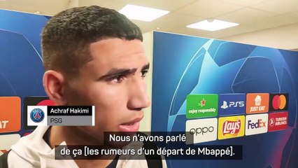 Transferts - Hakimi : "Mbappé est heureux au PSG"
