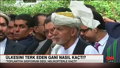 Afganistan'dan kaçan Cumhurbaşkanı Eşref Gani'nin nerede olduğunu açıkladılar
