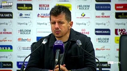 Emre Belözoğlu, Yeni Malatyaspor ile 1-1 berabere kaldıkları maçın ardından konuştu