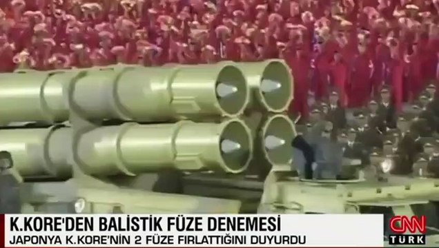 Kuzey Kore'den balistik füze denemesi
