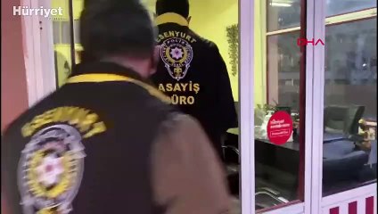 Üstü emlakçı, altı uyuşturucu serası mekana polis baskını