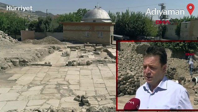 Perre Antik Kenti'ndeki kazılarda sütun ve yazıtlar bulundu