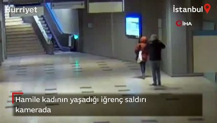 Adım adım kâbus... Taciz anları görüntülendi