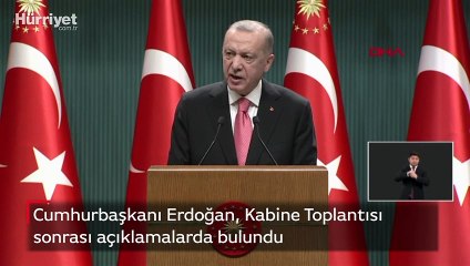 Cumhurbaşkanı Erdoğan, gündeme ilişkin önemli değerlendirmelerde bulundu