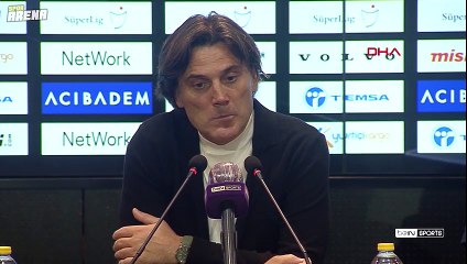 Vincenzo Montella: Skorun 3-3 olacağına inanmıştım