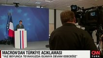 Fransa Cumhurbaşkanı Macron'dan Türkiye açıklaması
