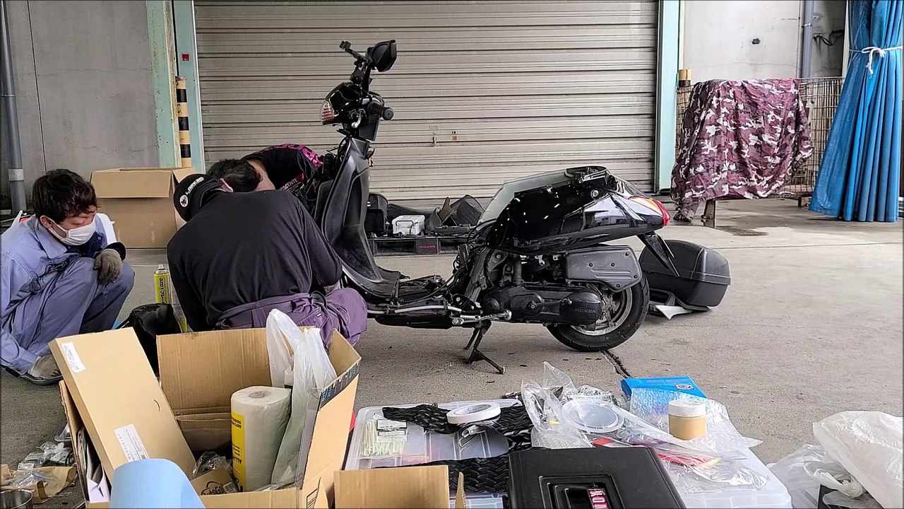バイク修理完結編前編