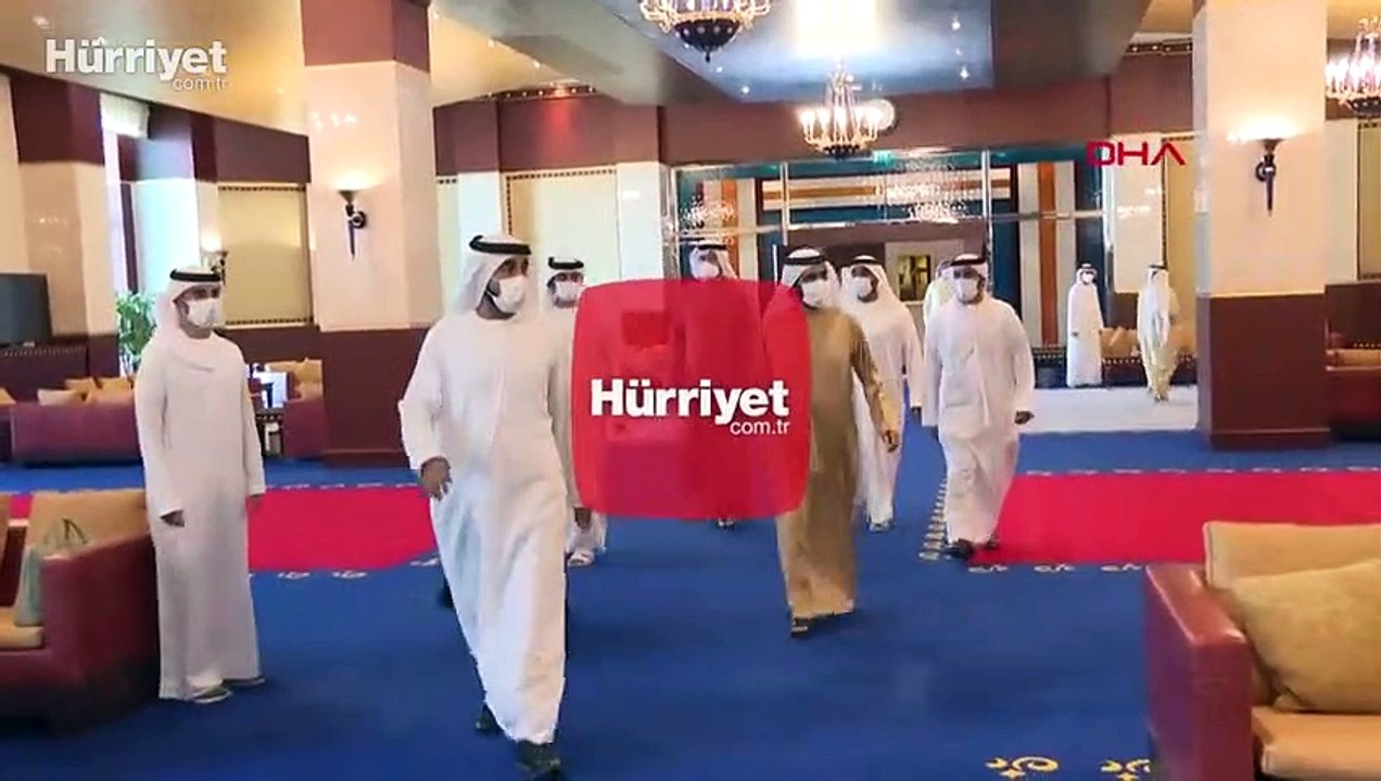 Bakan Çavuşoğlu, Dubai Emiri Şeyh Maktoum ile görüştü