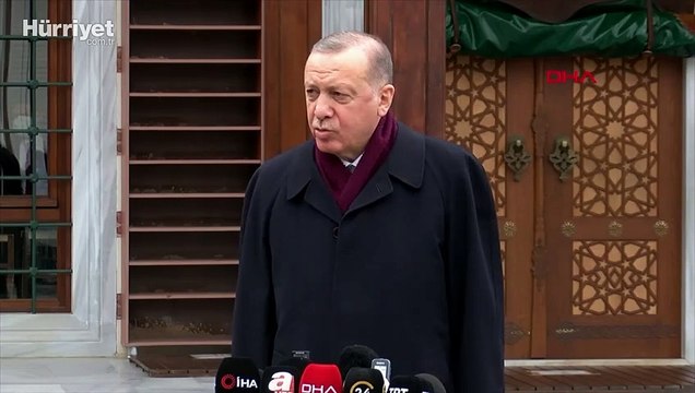 Cumhurbaşkanı Erdoğan, cuma namazı sonrası soruları yanıtladı