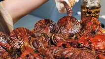 Spicy Octopus Seafood Noodle Ramen Jjajang Recipe Mukbang ASMR Ssoyoung