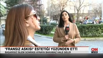 Fransız Askısı estetiği yüzünden etti