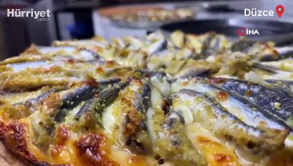 Hamsili pizzaya talep yağıyor