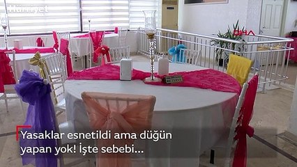Bir saati az bulan çiftler, düğünlerini erteliyor