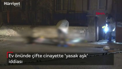 Konya'da ev önündeki çifte cinayette 'yasak aşk' iddiası