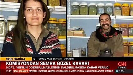 HDP'li Semra Güzel için komisyon kararını verdi