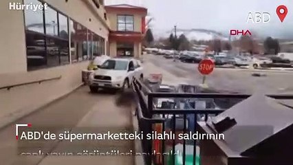 ABD'de süpermarketteki silahlı saldırının canlı yayın görüntüleri paylaşıldı
